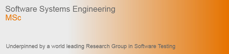 MSc Software Systems Engineering