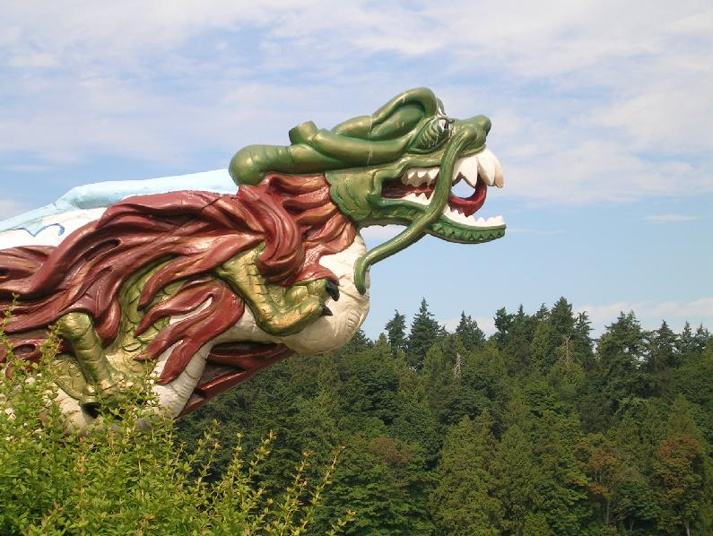 Chinese dragon Stanley park