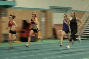 The sensor-based system monitors the performance of multiple athletes with no equipment setup required.